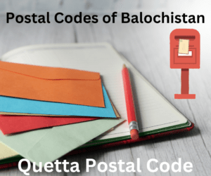 Balochistan Postal Code