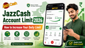 jazzcash account limit increase
